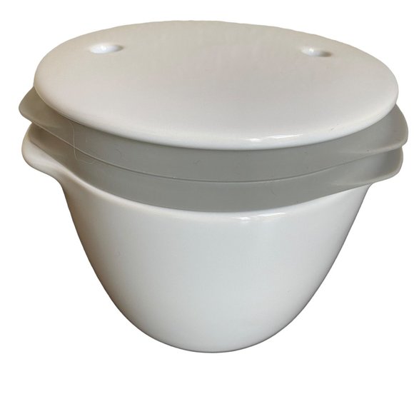 Pampered Chef Breakfast Sandwich Maker #2634 Ceramic White EUC - Picture 2 of 9